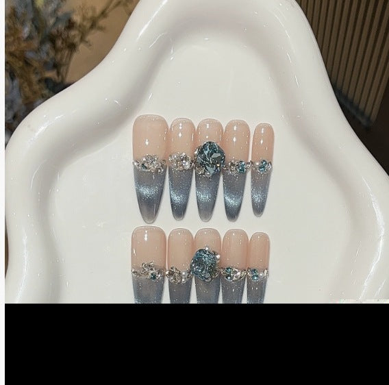 1033- Handmade press on nails fake nails removable