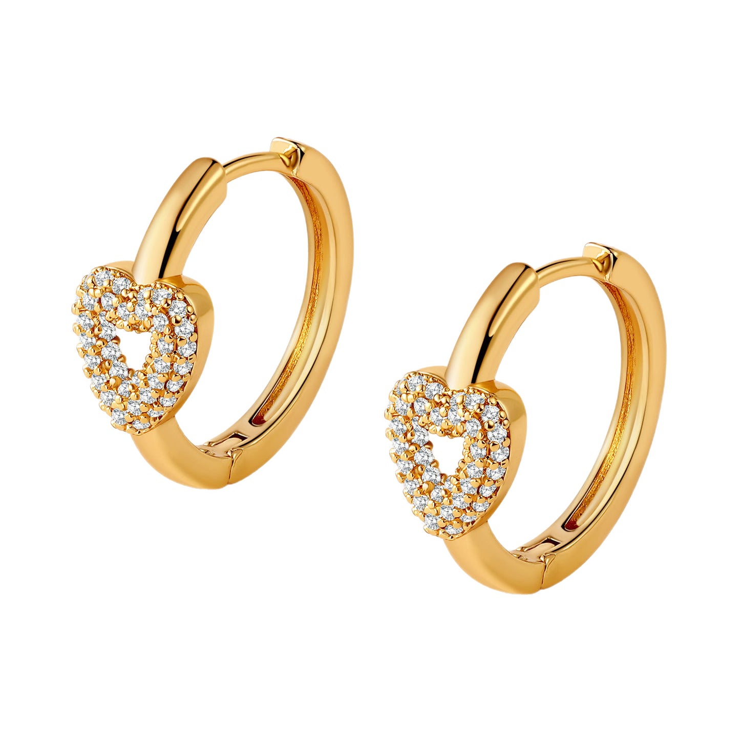 Vintage Zircon Ear Cuff Earring