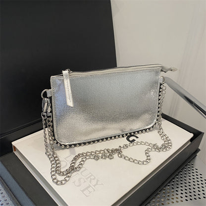 Chain Strap Small Square Bag