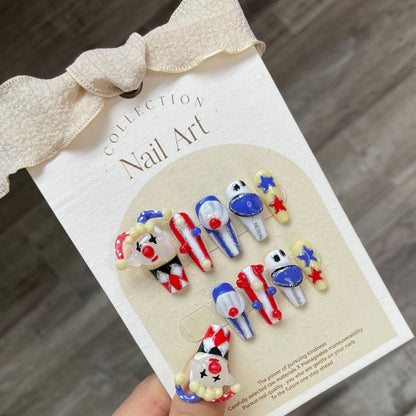 1024- Handmade press on nails fake nails removable