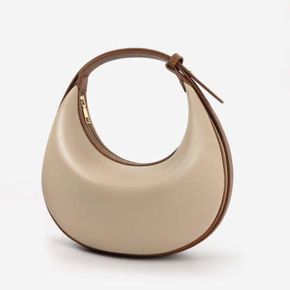 Bolso de media luna, bolso de hombro ajustable, bolso hobo para mujer 