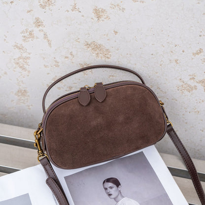 Elegant Small Handbag Women's Handbag – Stylish Crossbody Bag, Versatile Tote Purse with Soft Leather Retro Design