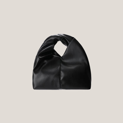 Bolso nube de verano, bolso de mano para mujer, bolso tote pequeño, bolso tote de piel suave plisado 