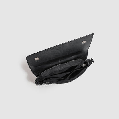 Elegante bolso bandolera de noche para mujer – Bolso de fiesta de gran capacidad, versátil para llevar en la mano o cruzado 