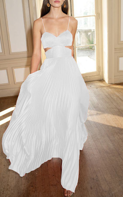 Vestido de dos piezas bandeau y falda