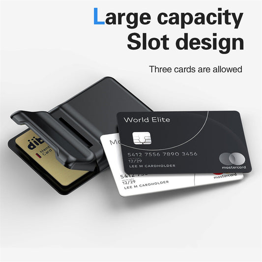 MagSafe Wallet for iPhone - Heavy Duty MIL-STD Snap-On Phone Magnetic Wallet and Phone Card Holder - Detachable and Slim Hard Case for iPhone 17 Pro Max /16 Pro Max/15/14/13/12 Series -dropshippingabc.com