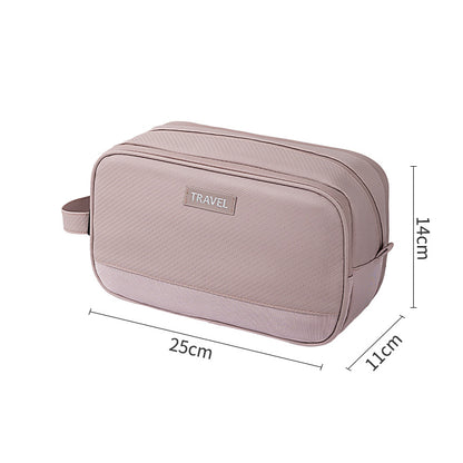 Cosmetic bag, business trip toiletries storage bag, three-layer dry and wet separation men's toilet bag, makeup bag organizer,Makeup bag with compartments,