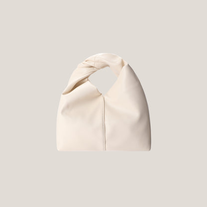 Bolso nube de verano, bolso de mano para mujer, bolso tote pequeño, bolso tote de piel suave plisado 