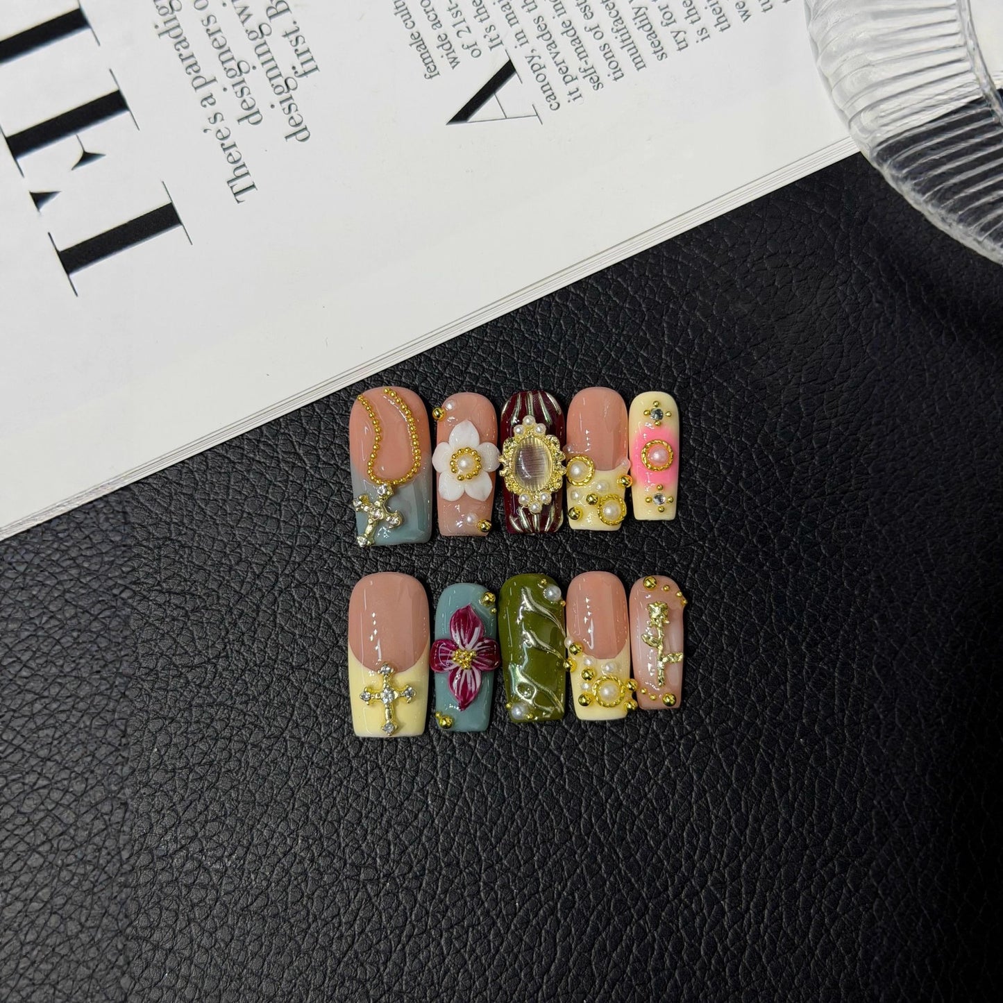 Original Spice Girl handcrafted design hand-painted pinch three-dimensional carving drill wholesale