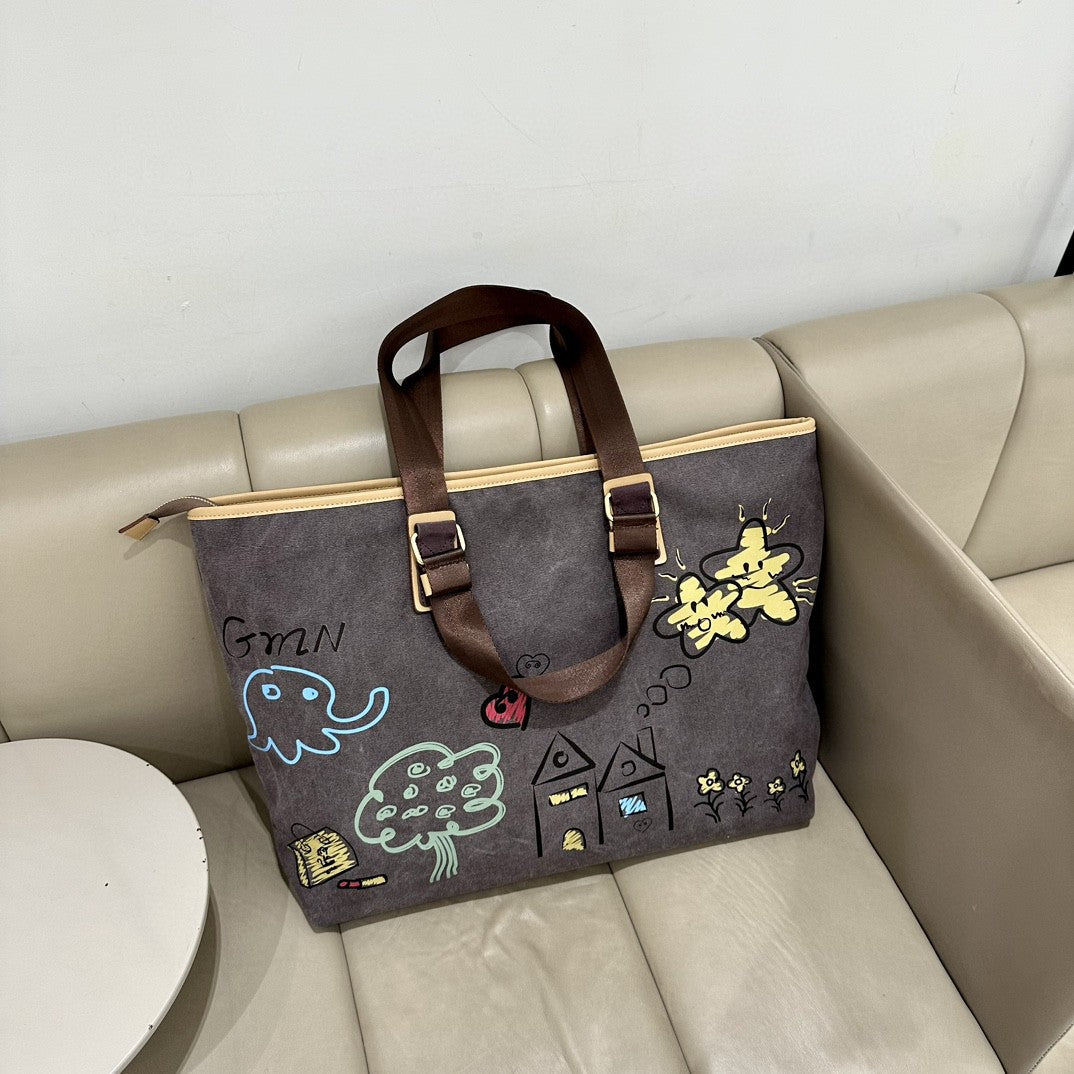 Bolso de viaje de moda para mujer, bolso tote de lona para hombre, bolsa de viaje portátil para viajes de negocios, bolsa de gimnasio de gran capacidad 