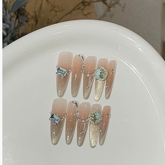 1035- Handmade press on nails fake nails removable