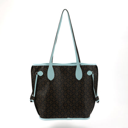 Bolso bandolera estampado para mujer, bolso tote informal versátil de gran capacidad, bolso hobo grande para el hombro 