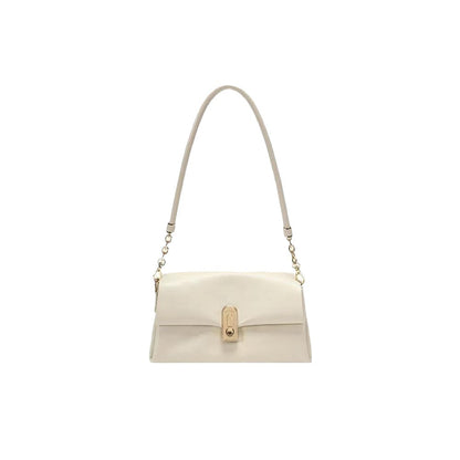 Bolso bandolera pequeño color beige, bolso de hombro blanco glaciar para mujer, bolso de mano para desplazamientos diarios, bolso hobo versátil para mujer 