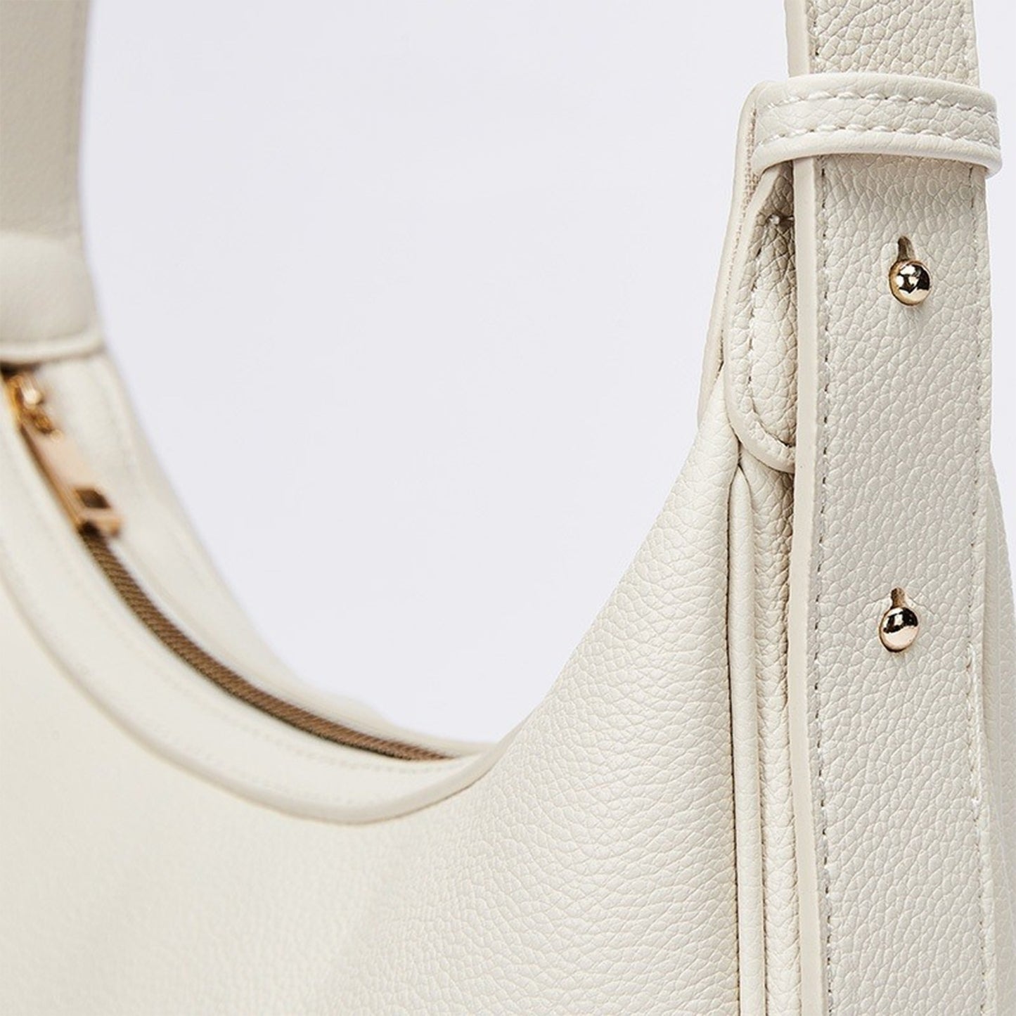 Bolso de media luna, bolso de hombro ajustable, bolso hobo para mujer 