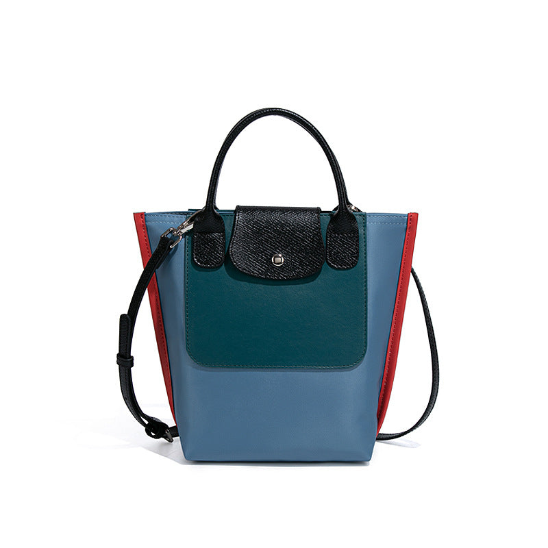 Bolso tote elegante de nailon a juego - Bolso de hombro de gran capacidad, bolso de mano de moda de alta calidad para mujer, estilo cruzado versátil