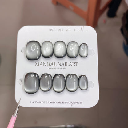 1026- Handmade press on nails fake nails removable