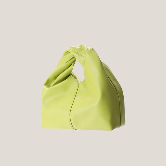 Bolso nube de verano, bolso de mano para mujer, bolso tote pequeño, bolso tote de piel suave plisado