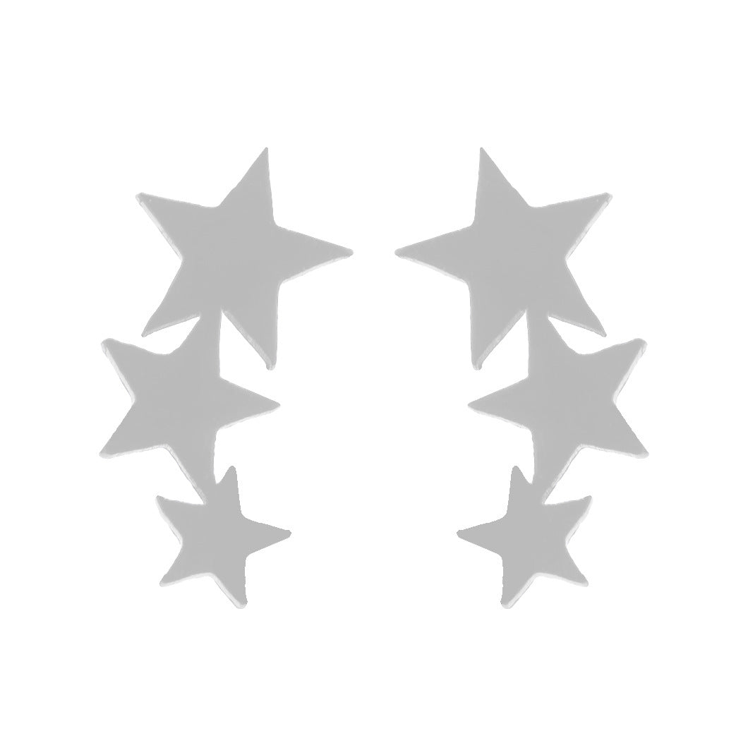 Mini Star Moon Heart Ear Studs