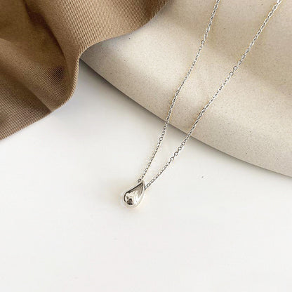 14K Gold Plated Dainty Pear Pendant Necklace for Women - Delicate Teardrop Necklaces -dropshippingabc.com