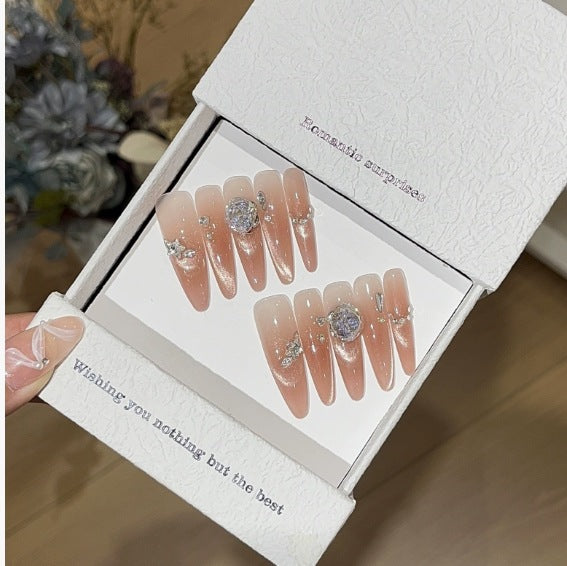 1035- Handmade press on nails fake nails removable