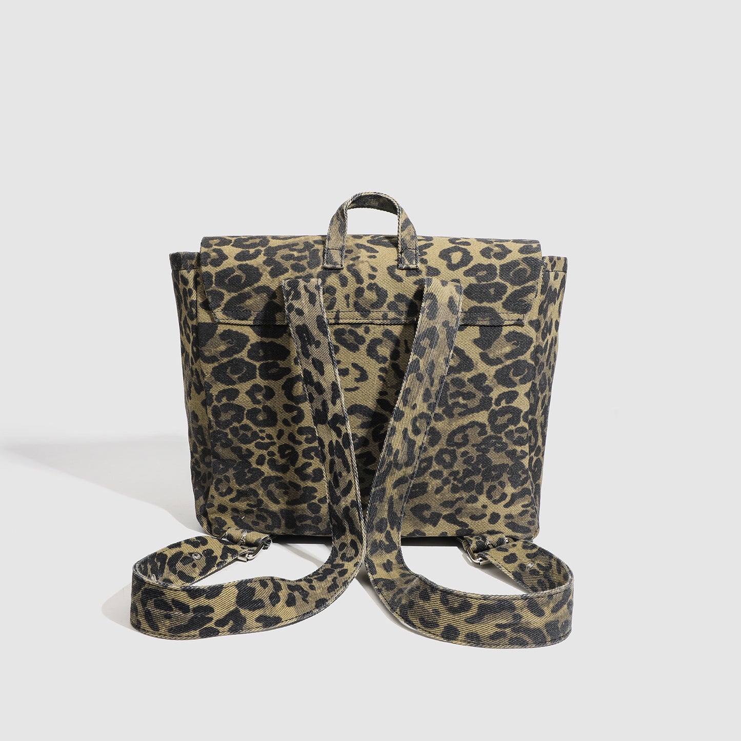 Mochila para niñas - Mochila elegante con estampado de leopardo, ideal para la escuela, ligera y de gran capacidad para viajar. 