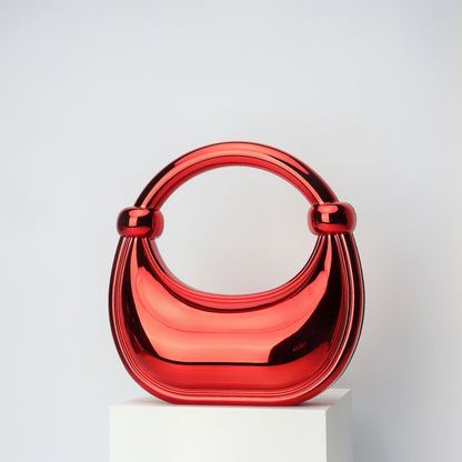 Bolso de mano pequeño y versátil de acrílico para cena, noche, informal, fiesta, graduación.