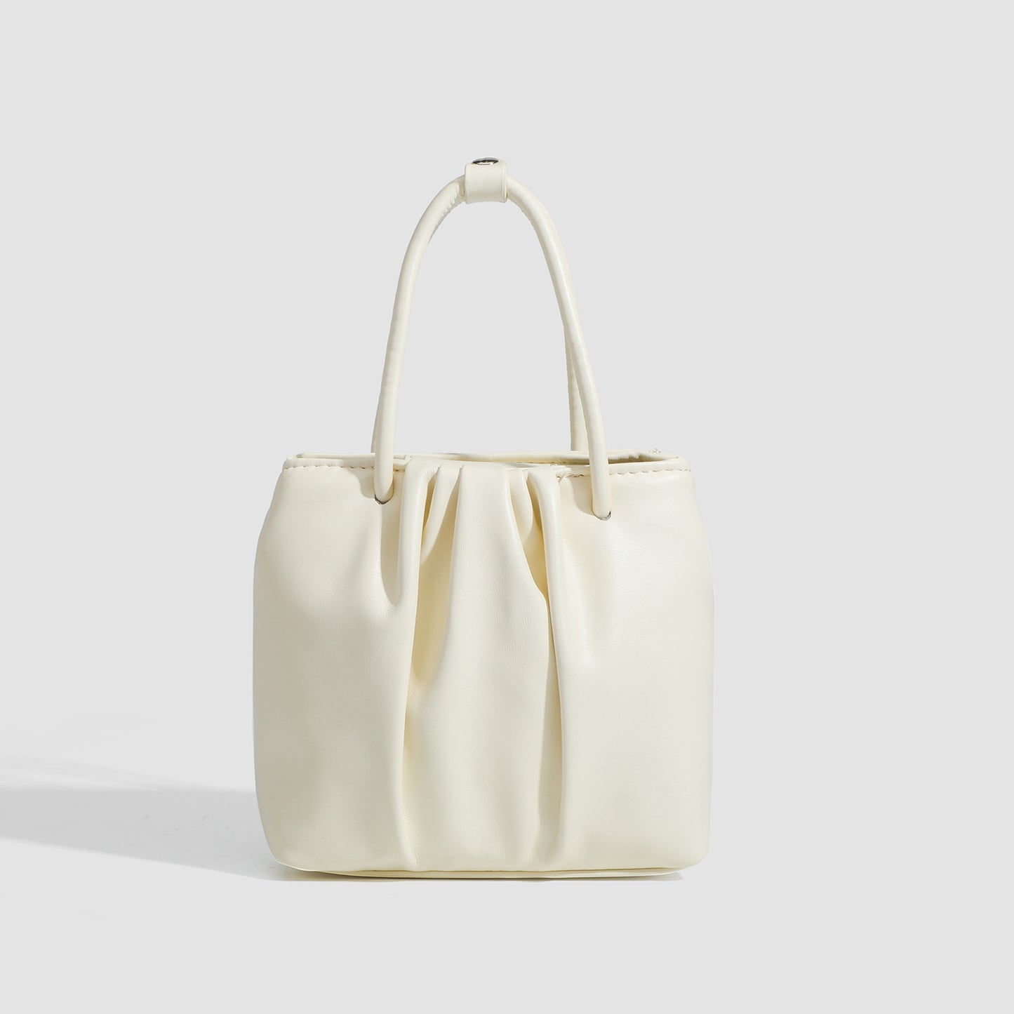 Bolso cuadrado plisado versátil, bolso de moda para mujer, bolso tote, bolso de hombro informal y portátil 