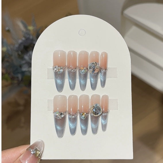 1034- Handmade press on nails fake nails removable