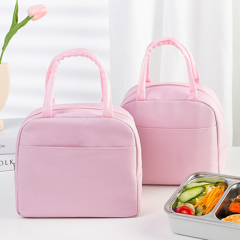 Bolsa térmica con estampado de letras, bolsa para el almuerzo, bolsa térmica de aluminio para hielo, bolsa de picnic para guardar el almuerzo, bolsa para conservar alimentos frescos 