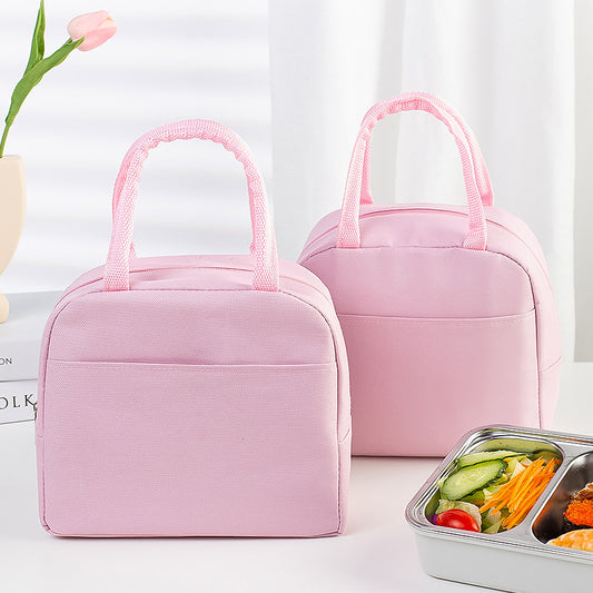 Bolsa térmica con estampado de letras, bolsa para el almuerzo, bolsa térmica de aluminio para hielo, bolsa de picnic para guardar el almuerzo, bolsa para conservar alimentos frescos 