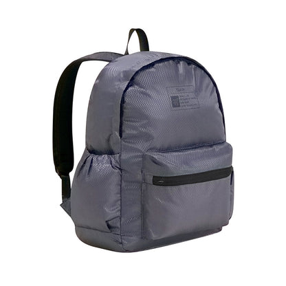 Mochila plegable, mochila de viaje sencilla de gran capacidad para mujer, mochila impermeable, mochila informal de poliéster para guardar ropa, ligera.