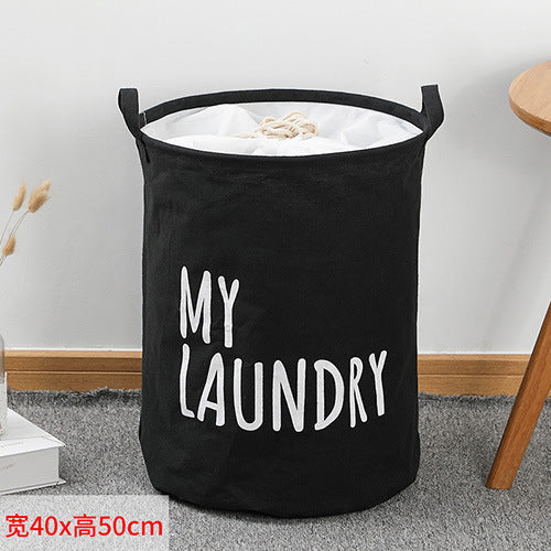 Clothes dirty clothes basket, large capacity bundle quilt clothes storage bag, waterproof and moisture-proof packaging bag household, fabric laundry bag