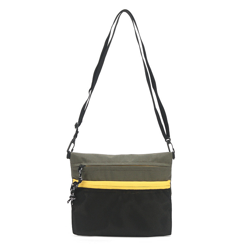 Men's bag Anti-splash Crossbody bag, leisure sports large capacity shoulder bag, small Crossbody bag for men