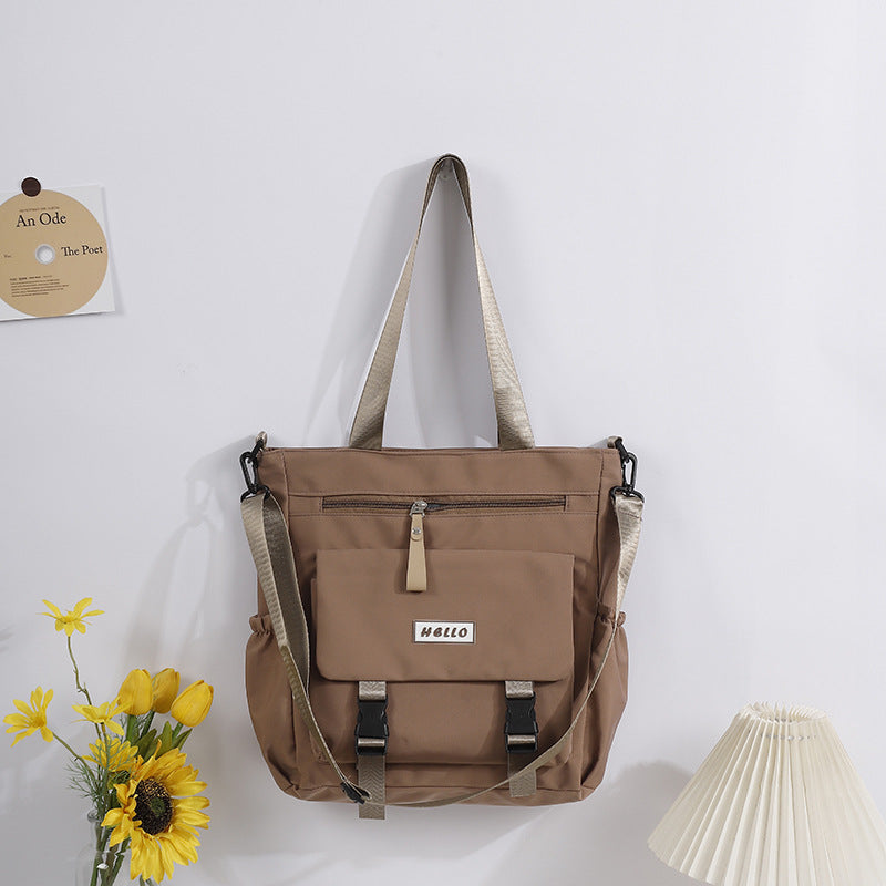 Casual fashion tote bag, stylish large capacity hobo bag, portable crossbody shoulder bag