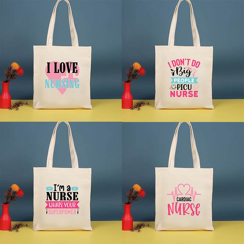 Bolso bandolera de lona estampada, bolso de compras moderno y ligero, bolso de algodón de gran capacidad, paquete de 2 unidades tipo hobo. 