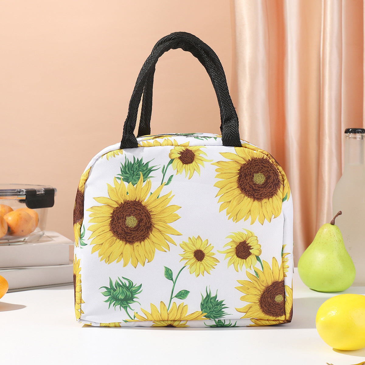 Bolsa térmica con estampado digital de alta calidad – Elegante bolsa para el almuerzo y bolsa de aluminio para hielo para mantener la frescura 