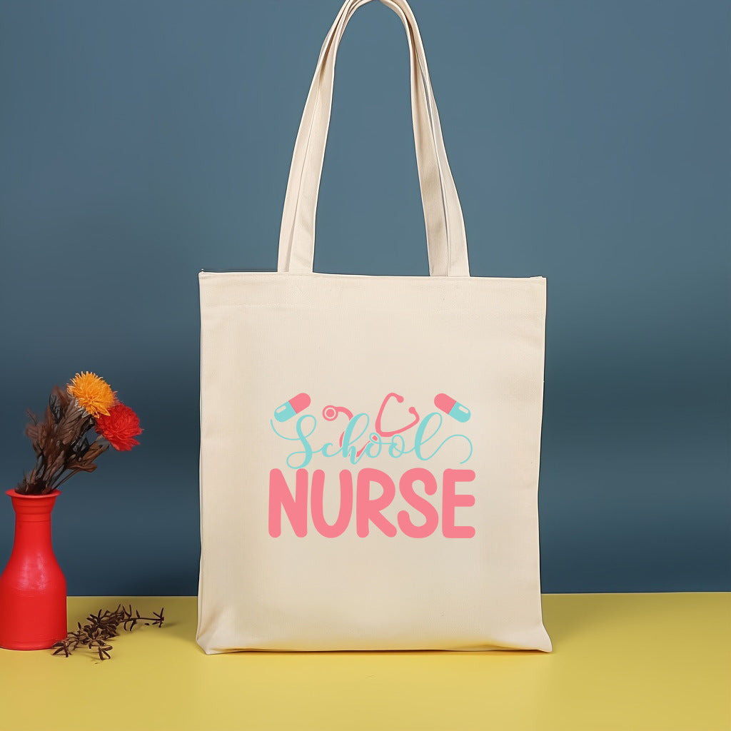 Bolso bandolera de lona estampada, bolso de compras moderno y ligero, bolso de algodón de gran capacidad, paquete de 2 unidades tipo hobo. 