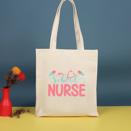 Bolso bandolera de lona estampada, bolso de compras moderno y ligero, bolso de algodón de gran capacidad, paquete de 2 unidades tipo hobo. 