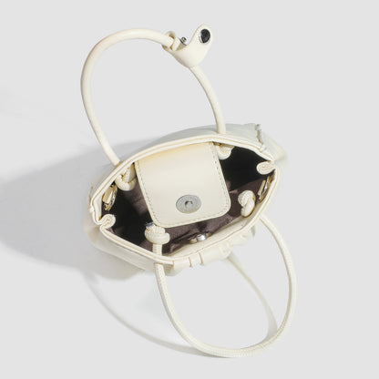 Bolso cuadrado plisado versátil, bolso de moda para mujer, bolso tote, bolso de hombro informal y portátil 