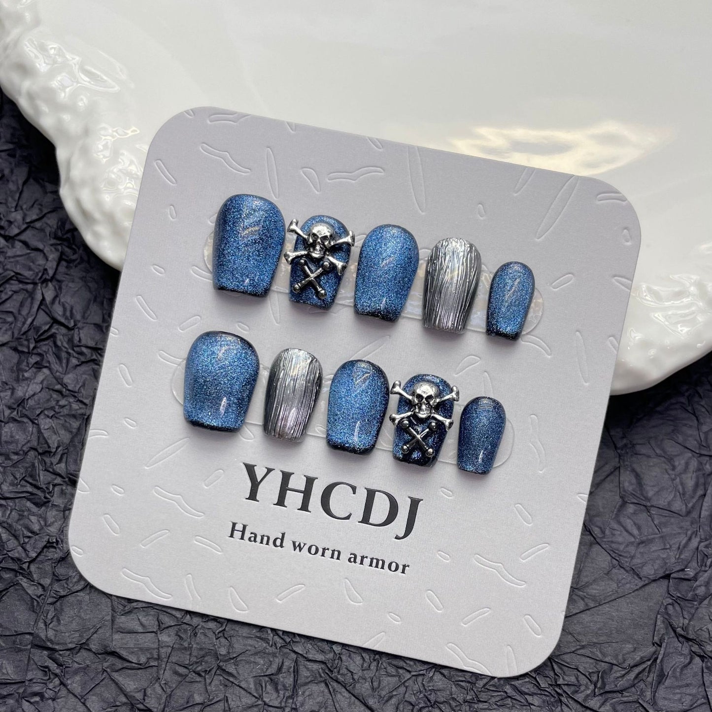 0938- Handmade press on nails fake nails removable