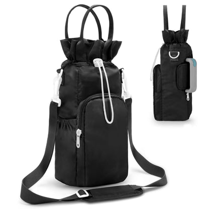 Insulated water cup cover, water cup cover Insulated ice bar kettle bag, Crossbody water cup bag with phone holder