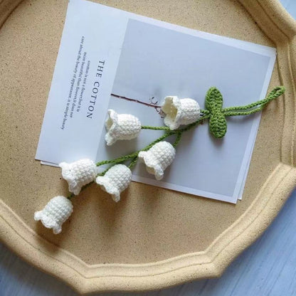 Colgante de planta de coche Decoración de coche Colgante de espejo retrovisor Lana creativa en el coche