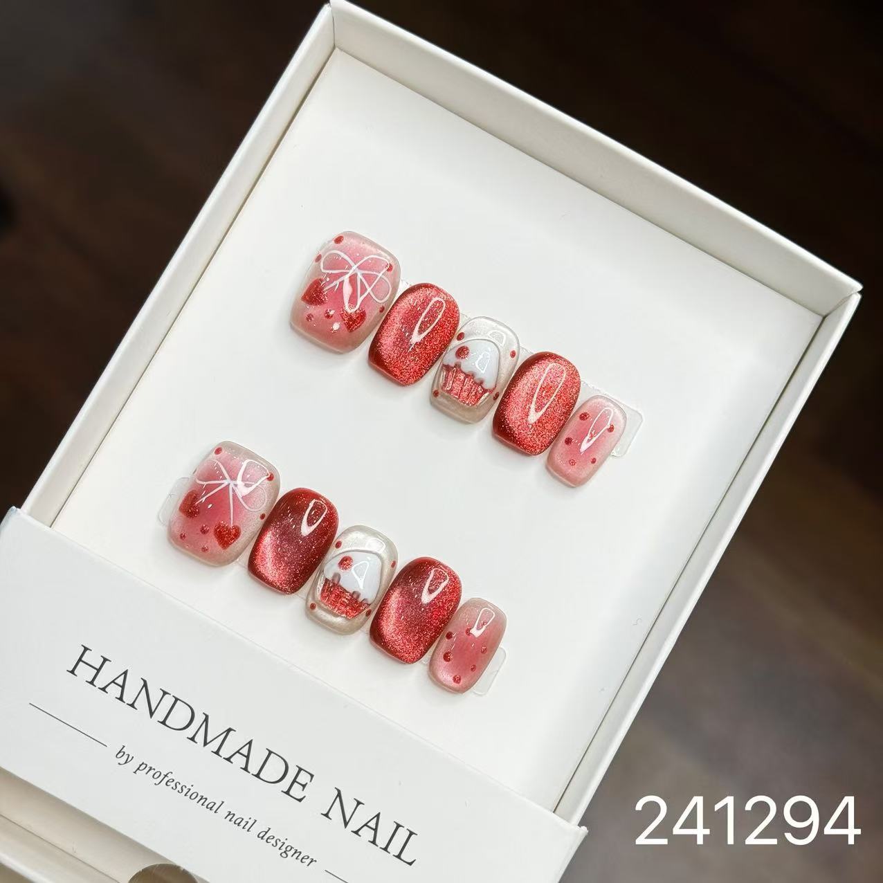 1031- Handmade press on nails fake nails removable