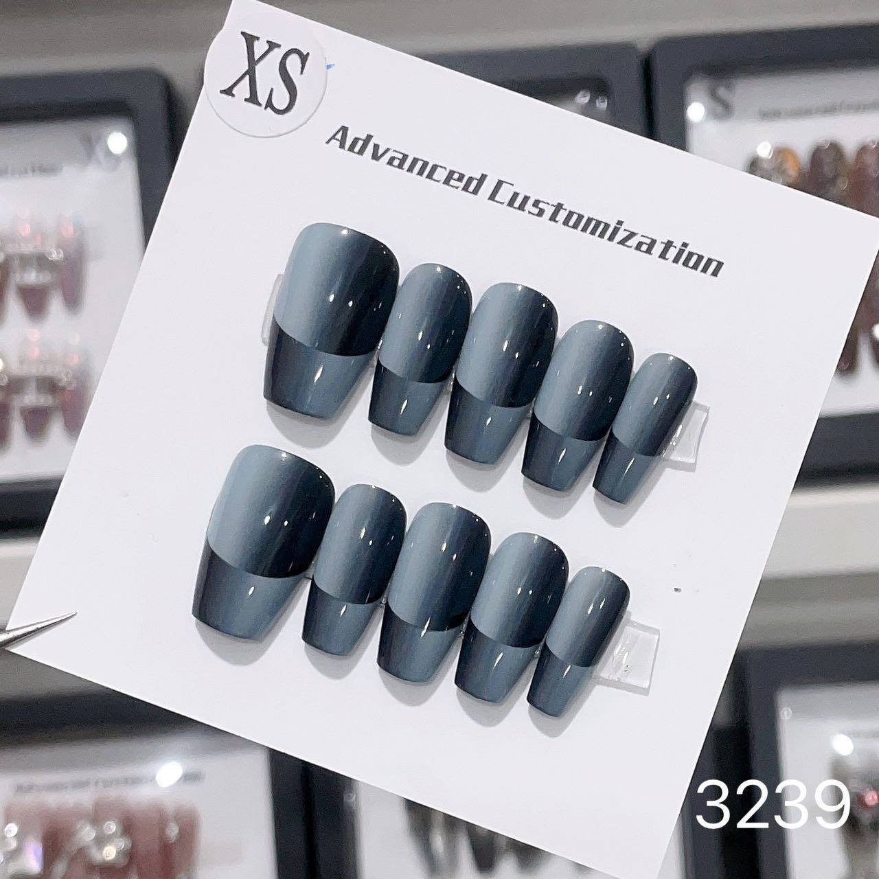 0962- Handmade press on nails fake nails removable