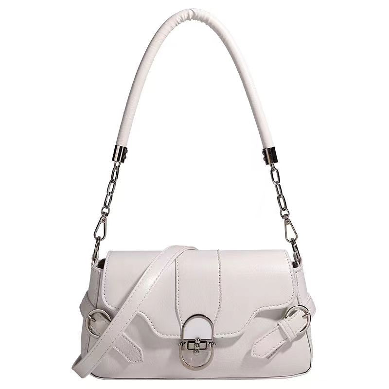 Small shoulder bag, commuter versatile hobo shoulder bag, design baguette bag underarm bag