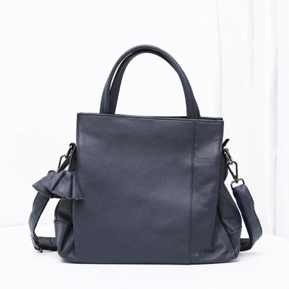 Bolso bandolera de piel auténtica para mujer, bolso hobo de piel auténtica, bolso bandolera minimalista de piel suave 