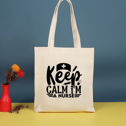 Bolso bandolera de lona estampada, bolso de compras moderno y ligero, bolso de algodón de gran capacidad, paquete de 2 unidades tipo hobo. 