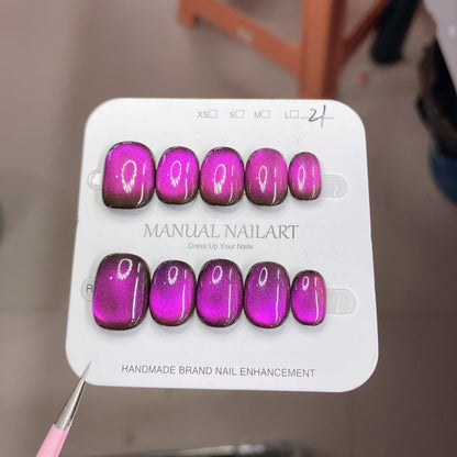 1026- Handmade press on nails fake nails removable