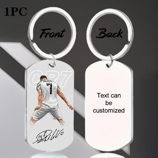 Personalized Keychains for Women Customized Key Chains Men Engraved Name Inspirational Stainless Steel Dog Tag -dropshippingabc.com