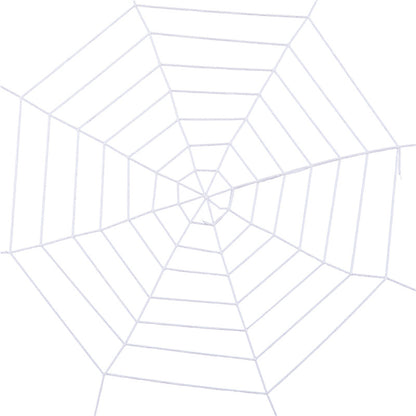 Halloween spider web decoration haunted house party trick props spider silk simulation big spider combination scene arrangement